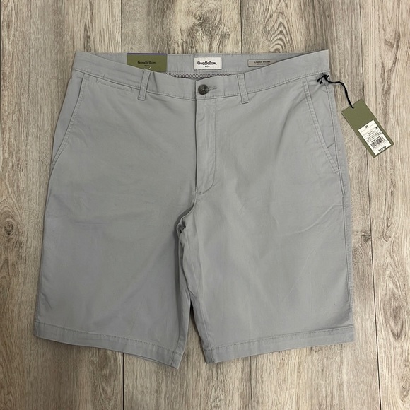 Goodfellow & Co Shorts Goodfellow Co New With Tag Gray Flat Front Shorts Poshmark